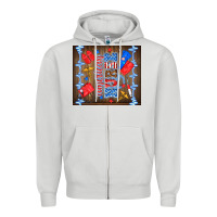 Dove Grey American nurse Zipper Hoodie - TumblerDesignByShophia