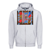 Heather Grey American nurse Zipper Hoodie - TumblerDesignByShophia