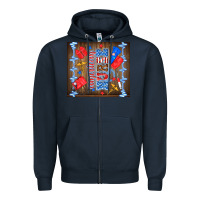 Navy American nurse Zipper Hoodie - TumblerDesignByShophia