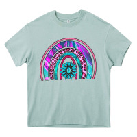 Arona rainbow and gemstone Heavy Core Tee - AdoDesignShop