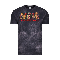 Cloud Black christmas calories dont count Vintage Tee - MaliasSmallBusiness
