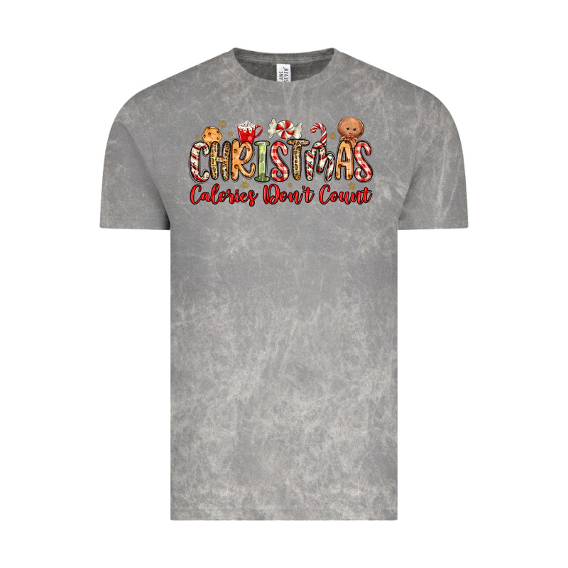 Christmas Calories Dont Count Vintage Tee by MaliasSmallBusiness | Teevron