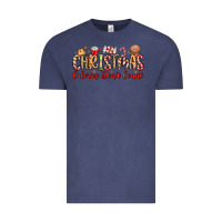 Vintage Denim christmas calories dont count Vintage Tee - MaliasSmallBusiness