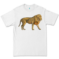 White lion Premium Tee - LillyAllenDesigns