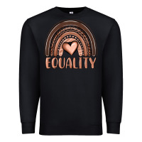 Black equality melanin rainbow Premium Sweatshirt - OliviaCreatesArt