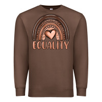 Chestnut equality melanin rainbow Premium Sweatshirt - OliviaCreatesArt