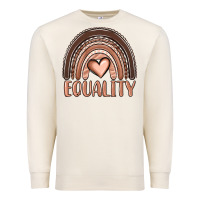 Sandshell equality melanin rainbow Premium Sweatshirt - OliviaCreatesArt