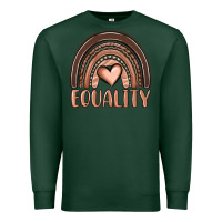 Sports Green equality melanin rainbow Premium Sweatshirt - OliviaCreatesArt