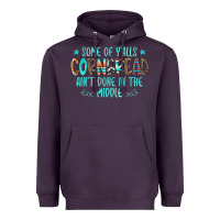 Plum Some Of Y'alls Cornbread Ain't Done In The Middle Heavyweight Hoodie - CowCowDesign