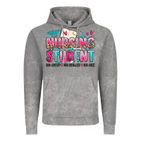 Cloud Rock nursing student no sleep no money no life Vintage Hoodie - MaliasSmallBusiness