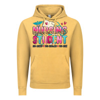 Vintage Mustard nursing student no sleep no money no life Vintage Hoodie - MaliasSmallBusiness