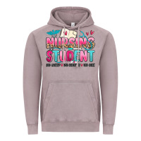 Vintage Zinc nursing student no sleep no money no life Vintage Hoodie - MaliasSmallBusiness
