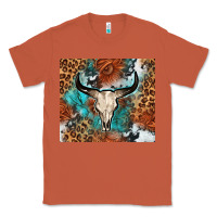 Copper Western with bull skull Classic Tee - NancyCooperArtShop