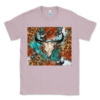 Lilac Western with bull skull Classic Tee - NancyCooperArtShop