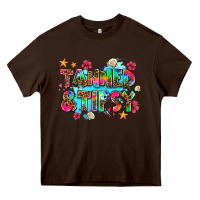 Chocolate Brown tanned and tipsy Heavy Core Tee - AdoDesignShop