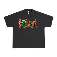 Pigment Black Christmas Believe Urban Heavy Tee - MaliasSmallBusiness