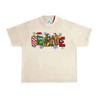 Sandshell Christmas Believe Urban Heavy Tee - MaliasSmallBusiness