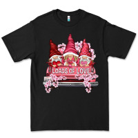 Black loads of love with flowers Premium Tee - NancyCooperArtShop