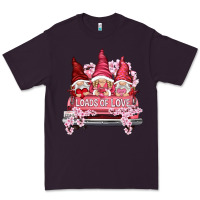 Plum loads of love with flowers Premium Tee - NancyCooperArtShop