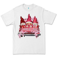 White loads of love with flowers Premium Tee - NancyCooperArtShop