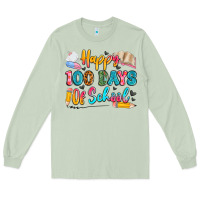 Matcha happy 100 days of school Long Sleeve Tee - Artiststas