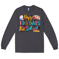 Smoke happy 100 days of school Long Sleeve Tee - Artiststas