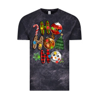 Cloud Black ho ho ho with Vintage Tee - MaliasSmallBusiness