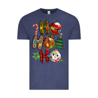 Vintage Denim ho ho ho with Vintage Tee - MaliasSmallBusiness
