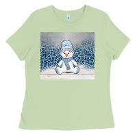 Matcha winter snowman Ladies Tee - AdoDesignShop