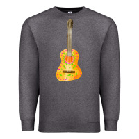 Charcoal Heather mexican vihuela fa element 1 Premium Sweatshirt - FaDigitalArtStudio