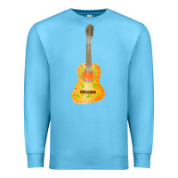 Ocean Blue mexican vihuela fa element 1 Premium Sweatshirt - FaDigitalArtStudio