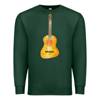 Sports Green mexican vihuela fa element 1 Premium Sweatshirt - FaDigitalArtStudio