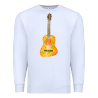 White mexican vihuela fa element 1 Premium Sweatshirt - FaDigitalArtStudio