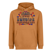 Meerkat 4 july god bless america western Heavyweight Hoodie - CowCowDesign