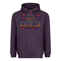 Plum 4 july god bless america western Heavyweight Hoodie - CowCowDesign