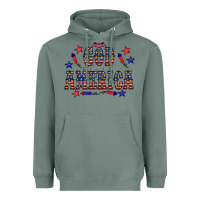 Sage 4 july god bless america western Heavyweight Hoodie - CowCowDesign