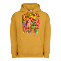 Pigment Peanut Butter Food Is My Valentine Urban Hoodie - CowhideDigitalArt