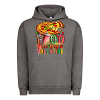 Pigment Tornado Food Is My Valentine Urban Hoodie - CowhideDigitalArt