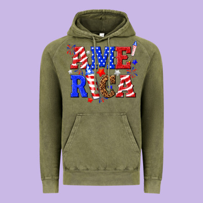 America Vintage Hoodie Designed By Nancycooperartshop