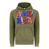 Vintage Olive America Vintage Hoodie - NancyCooperArtShop