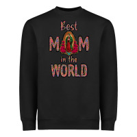 Black Best Mom in the World Heavyweight Sweatshirt - Bettercallsaul