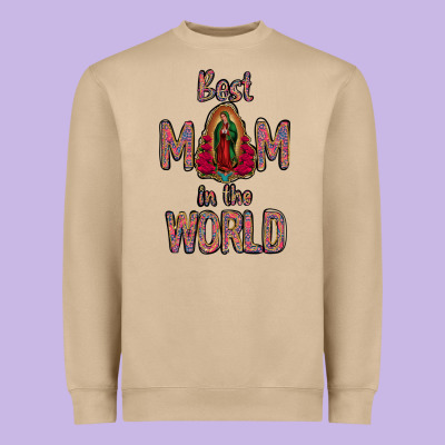 Best Mom In The World Heavyweight Sweatshirt Designed By Bettercallsaul