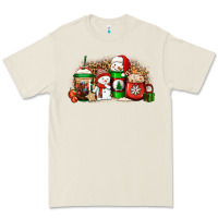 Bone Christmas snow coffee cups Premium Tee - Jasminsmagicworld