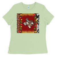 Texas Christmas Tumbler Ladies Tee | Teevron