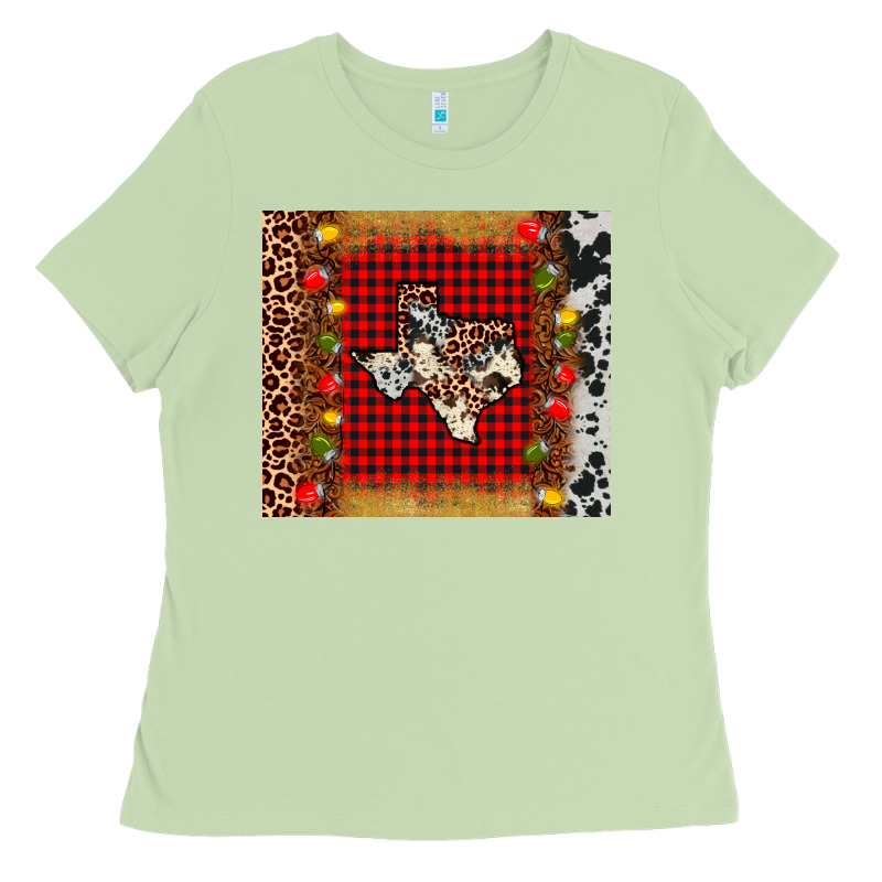 Texas Christmas Tumbler Ladies Tee by AdoDesignShop | Teevron