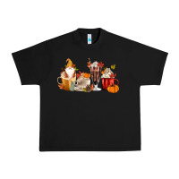 Black Fall Gnome Coffee Cups Urban Heavy Tee - MaliasSmallBusiness