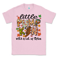 Bubblegum Pink little pumpkin with a lot of spice Classic Tee - MaliasSmallBusiness