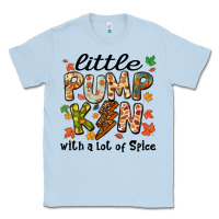 Dusty Blue little pumpkin with a lot of spice Classic Tee - MaliasSmallBusiness