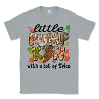 Heather Grey little pumpkin with a lot of spice Classic Tee - MaliasSmallBusiness