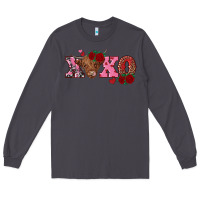 Smoke xoxo highland cow Long Sleeve Tee - RanaPortraitStore